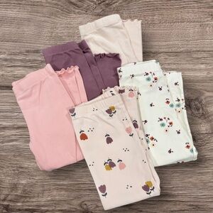 Toddler Girls Ruffle Legging Bundle 4T